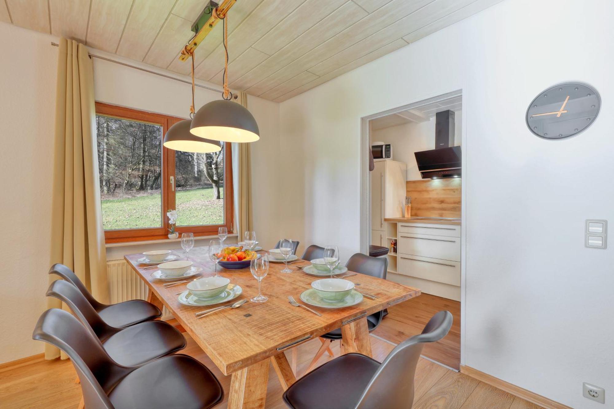 Waldfee Mit Eigener Sauna Kirchheim (Hessen) Exterior foto