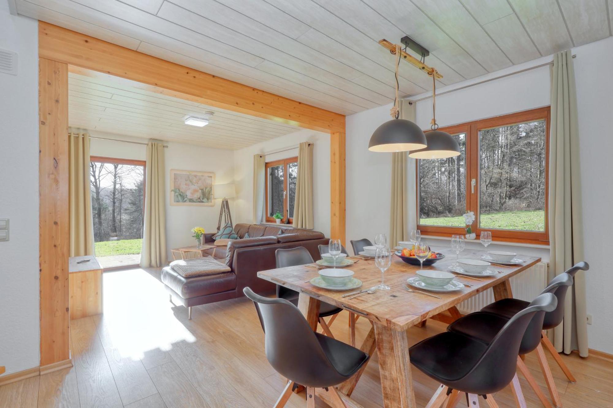Waldfee Mit Eigener Sauna Kirchheim (Hessen) Exterior foto